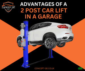 Advantages of a 2 post car lift in a garage