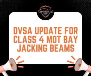 DVSA Update for Class 4 MOT Bay Jacking Beams