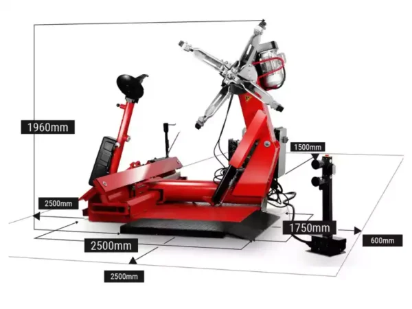 Truck Tyre Changer REDATS MT-56. 3 Phase