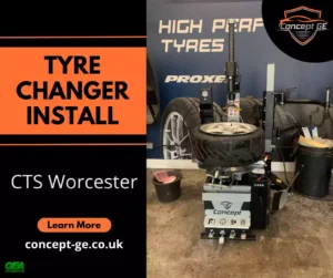 C222 Tyre Changer install for CTS Worcester