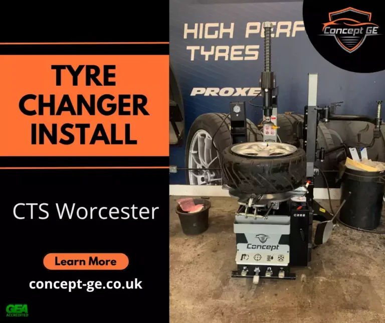 C222 Tyre Changer install for CTS Worcester