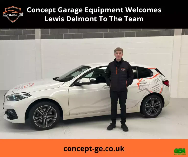 Concept Garage Equipment welcomes Lewis Delmont to the team