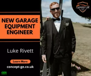 New Garage Equipment Engineer Luke Rivett