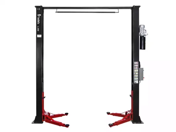 2 Post Car Lift 4-Tonne REDATS L-260 Automatic with upper beam