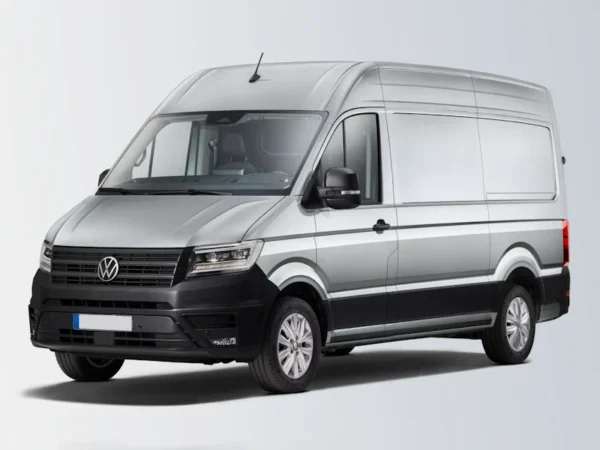 VW Crafter mobile tyre fitting van side
