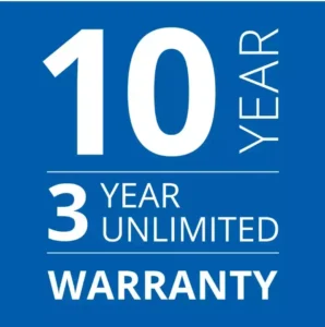 10 year warranty