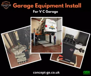 Garage Equipment Install for V C Garage