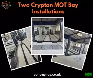 Two Crypton MOT Bay Installations