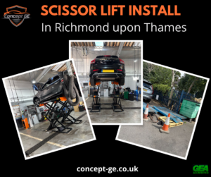 Scissor Installation in Richmond upon Thames