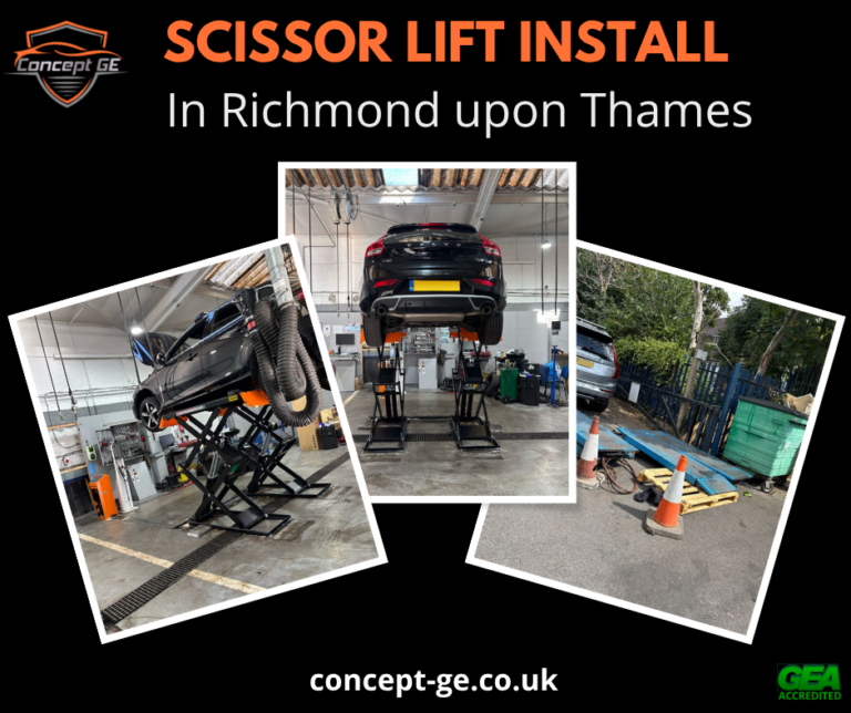 Scissor Installation in Richmond upon Thames