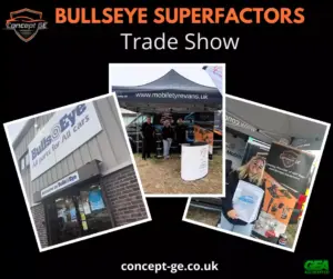 Concept Garage Equipment at Bullseye Superfactors Trade Show