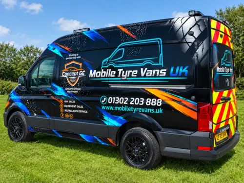 mobile tyre fitting van package